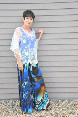 Olgun kadın güzelliğinin.