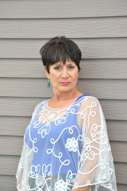 Olgun kadın güzelliğinin.