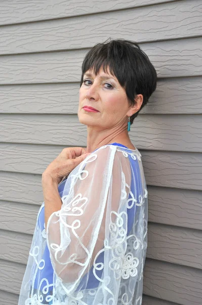 Olgun kadın güzelliğinin.