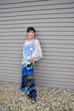 Olgun kadın güzelliğinin.