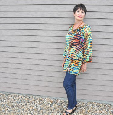 Olgun kadın güzelliğinin.