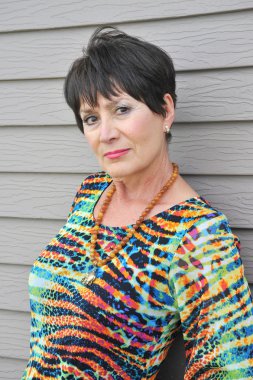 Olgun kadın güzelliğinin.