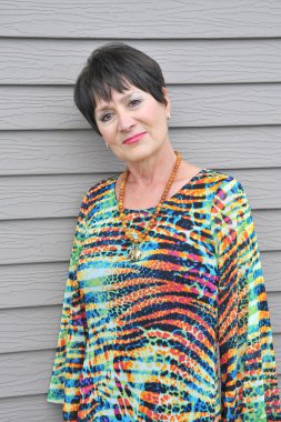 Olgun kadın güzelliğinin.