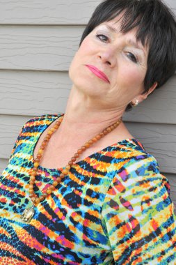 Olgun kadın güzelliğinin.