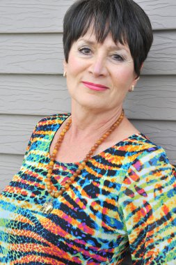 Olgun kadın güzelliğinin.