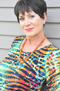 Olgun kadın güzelliğinin.