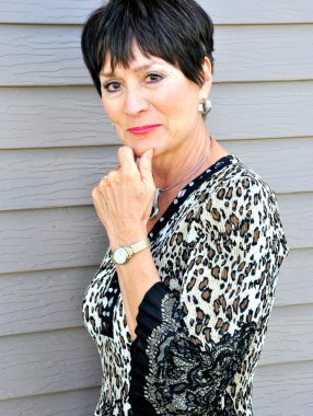 Olgun kadın güzelliğinin.