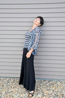 Olgun kadın güzelliğinin.