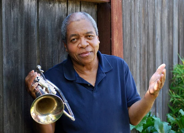 Músico de Jazz . — Foto de Stock