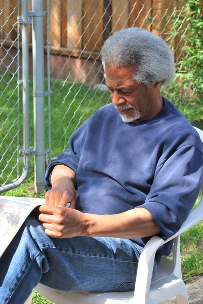 Afro-Amerikaanse man. — Stockfoto