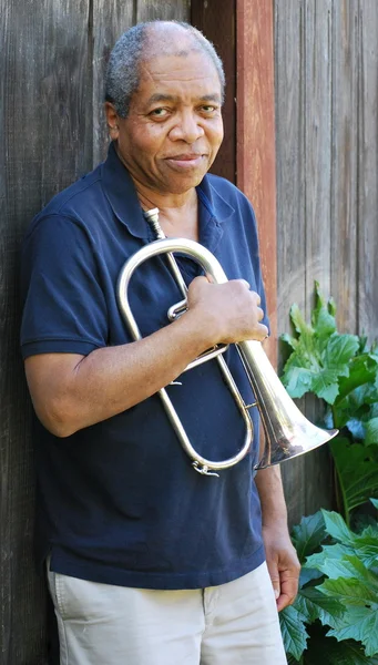 Jazzmusiker. — Stockfoto