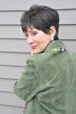 Olgun kadın güzelliğinin.