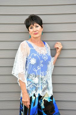 Olgun kadın güzelliğinin.