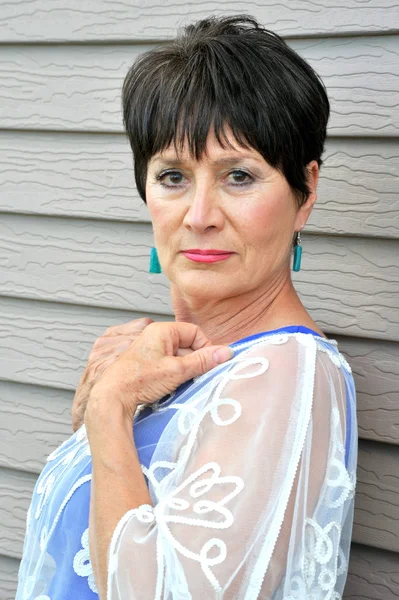 Olgun kadın güzelliğinin.