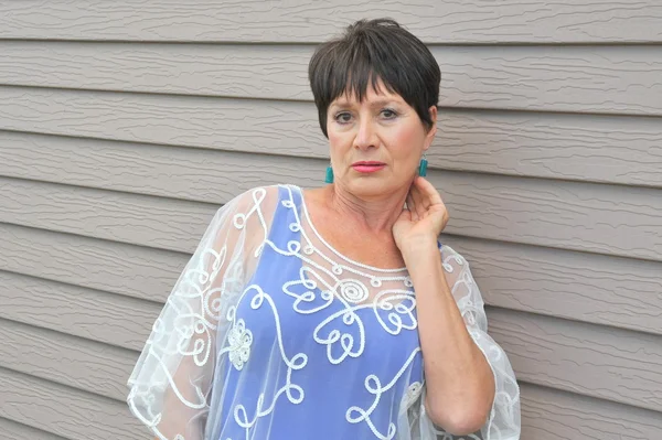 Olgun kadın güzelliğinin.