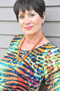 Olgun kadın güzelliğinin.