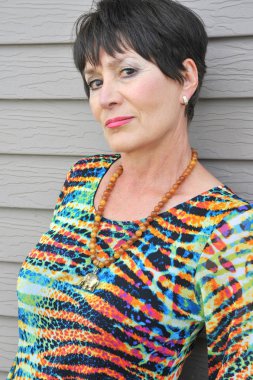 Olgun kadın güzelliğinin.