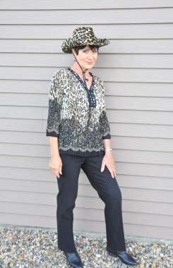 Olgun kadın güzelliğinin.