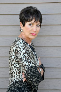 Olgun kadın güzelliğinin.