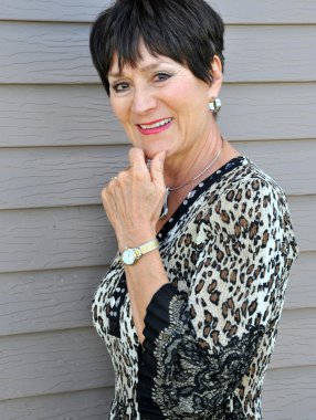 Olgun kadın güzelliğinin.