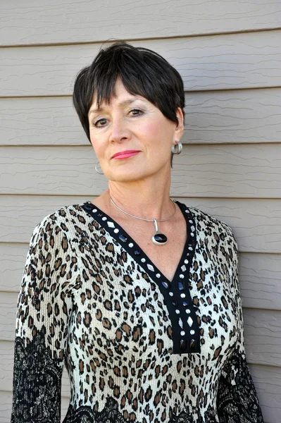 Olgun kadın güzelliğinin.