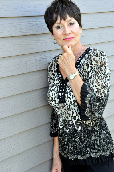 Olgun kadın güzelliğinin.