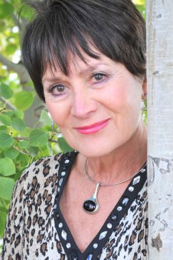 Olgun kadın güzelliğinin.