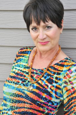 Olgun kadın güzelliğinin.