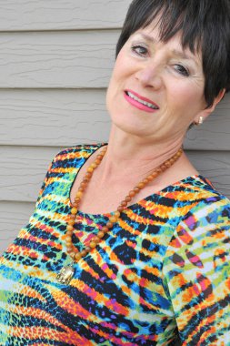 Olgun kadın güzelliğinin.