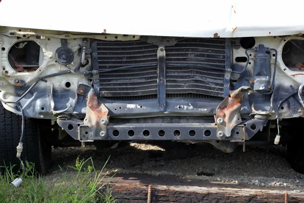 Blessure par accident de voiture . — Photo