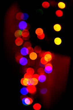 renkli bir arka plan üzerinde bokeh