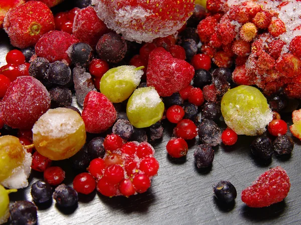 Frutas congeladas — Foto de Stock