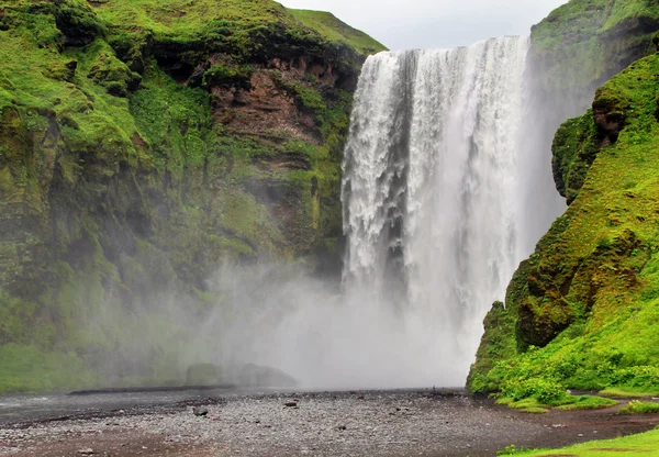 Skogarfoss-Wasserfall — Stockfoto