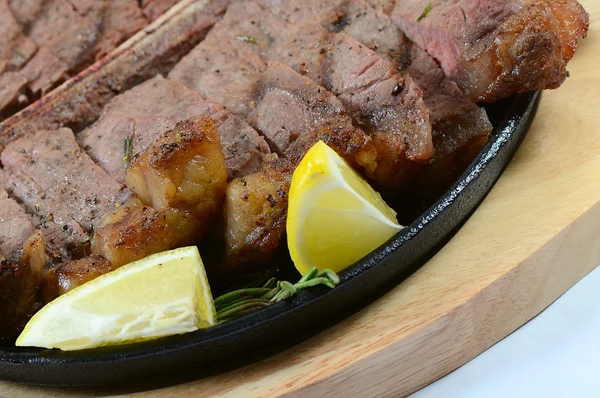 Palo da carne di montone con limone — Foto Stock