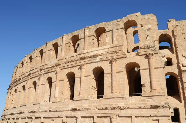 Amphitheater in El Jem — Stock Photo, Image