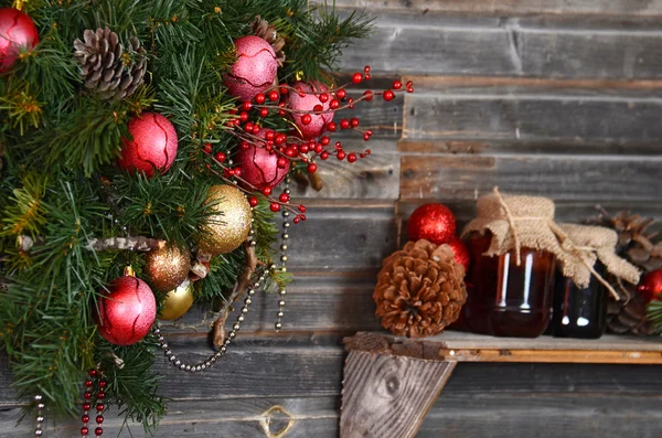 Dekoration am Weihnachtsbaum — Stockfoto