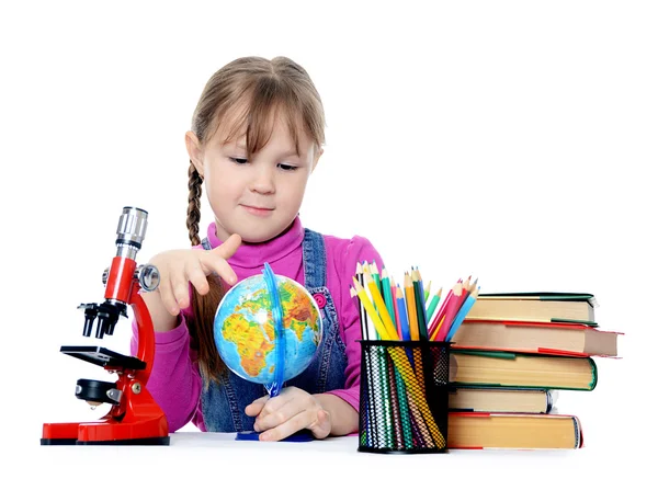 Niña aprendiendo — Foto de Stock