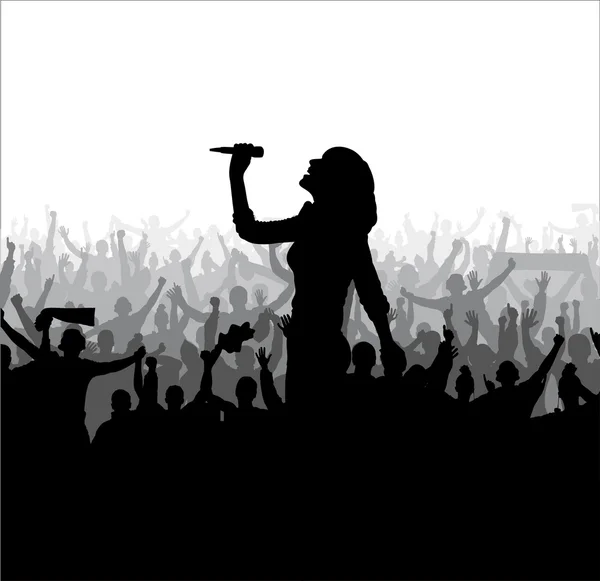 Şarkı söyleyen kız