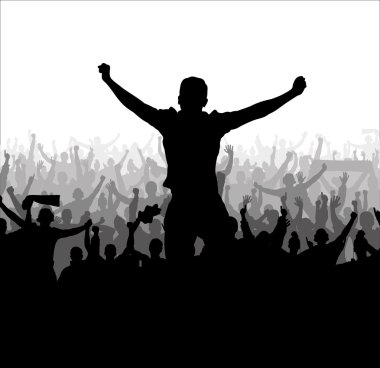 Sportif etkinlikler ve konserler için Banner