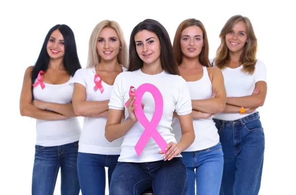 The concept of health and the prevention of breast cancer. — Stock Photo, Image