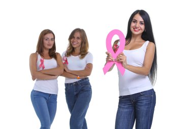 Sağlık ve Önleme meme kanseri kavramı.