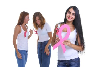 Sağlık ve Önleme meme kanseri kavramı.