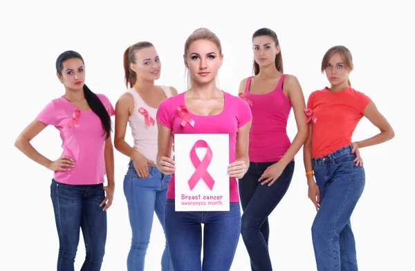 Conciencia del cáncer de mama concepto de salud . — Foto de Stock