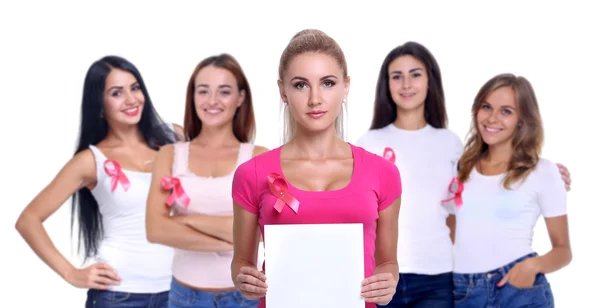 Breast cancer awareness health concept. — Stock Photo, Image