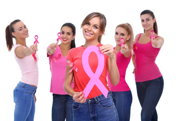 Consciência do câncer de mama conceito de saúde . — Fotografia de Stock