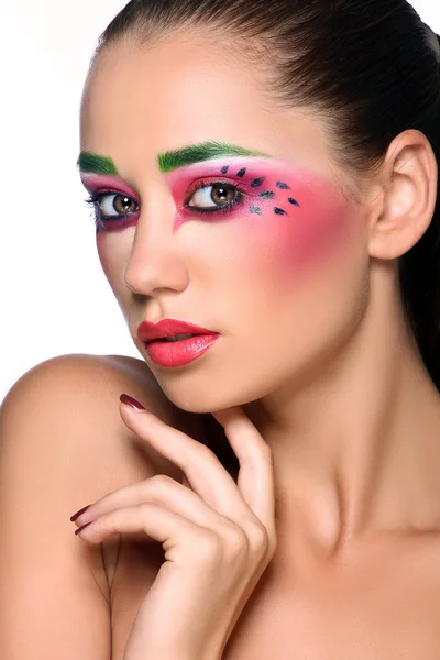 Professionella make-up — Stockfoto