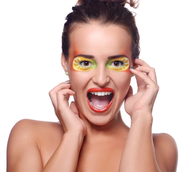 Professional make-up — Stock Photo, Image