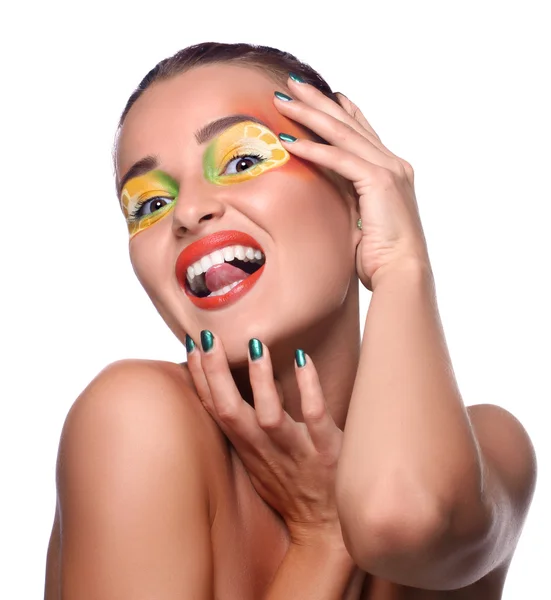 Professional make-up — Stock Photo, Image