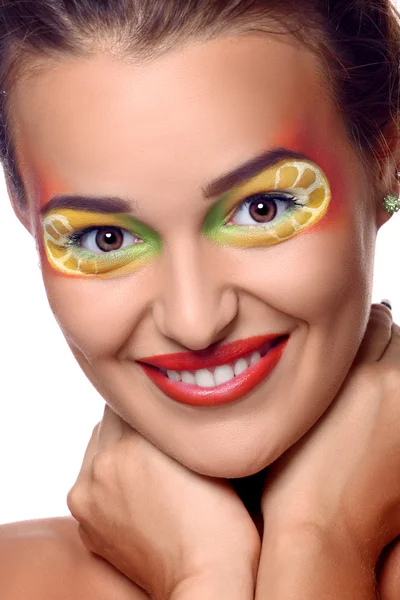 Professionella make-up — Stockfoto