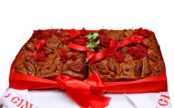 Ukrainian festive bakery Holiday Bread — Stock Photo, Image